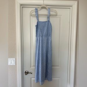 Abercrombie midi blue floral dress